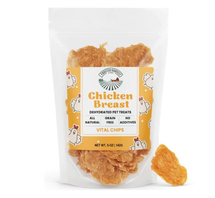Vital Chips β Dehydrated Chicken Breast Pet Treats β Single Ingredient