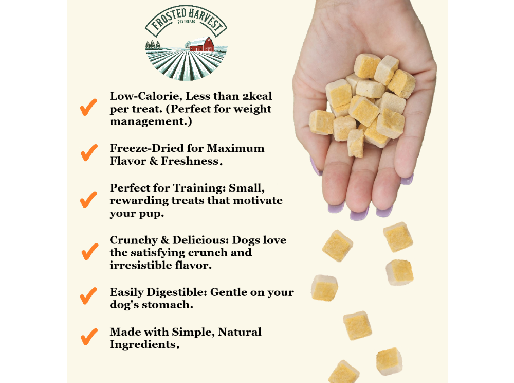 Chicken Breast & Sweet Potato Freeze-Dried Training Treats 3-oz