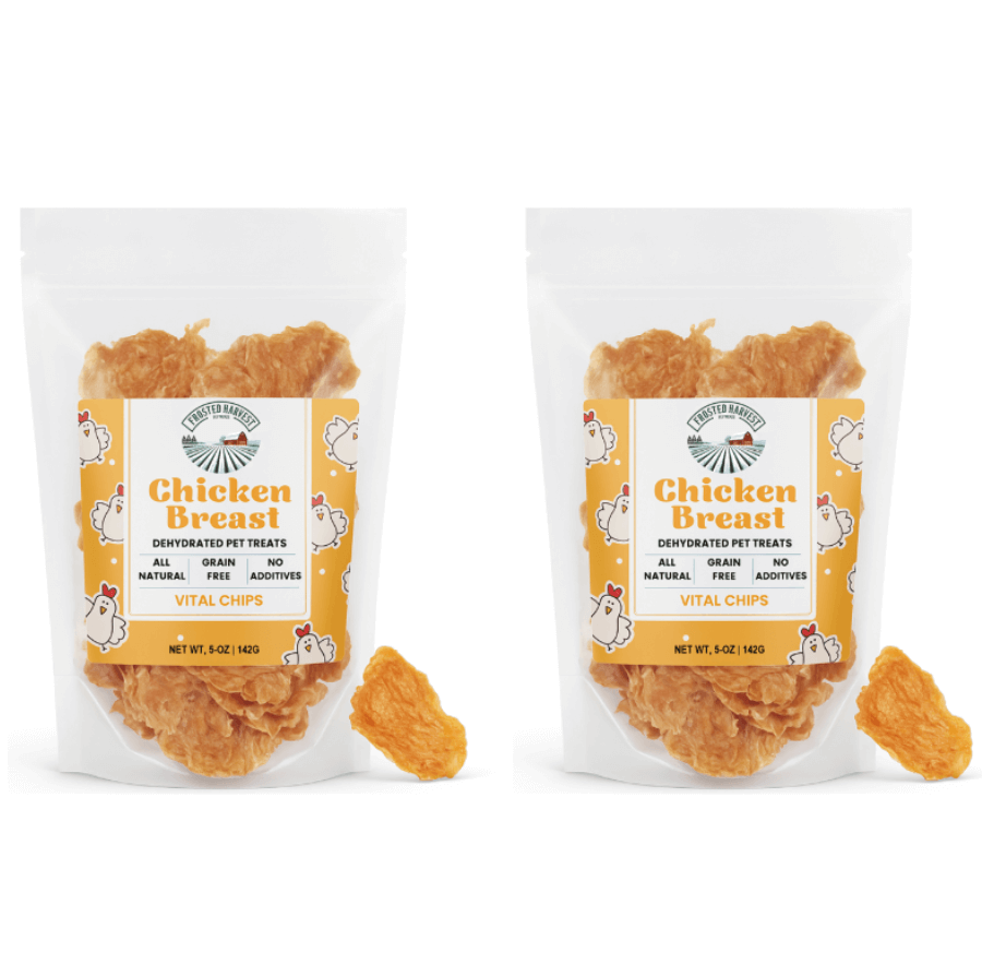 Vital Chips – Dehydrated Chicken Breast Pet Treats – Single Ingredient