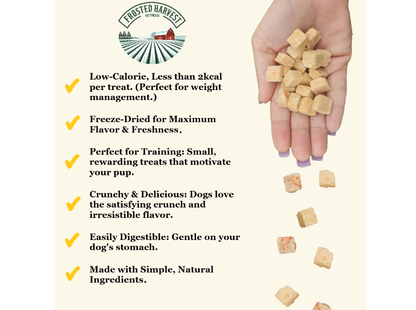 Chicken Breast & Carrot Freeze-Dried Training Treats 3-oz